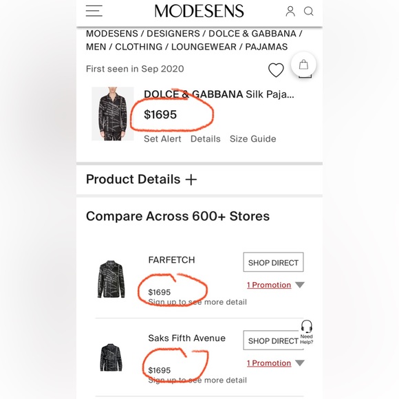 Dolce & Gabbana Silk Pajama Shirt With Lettering Print - Picture 2 of 8